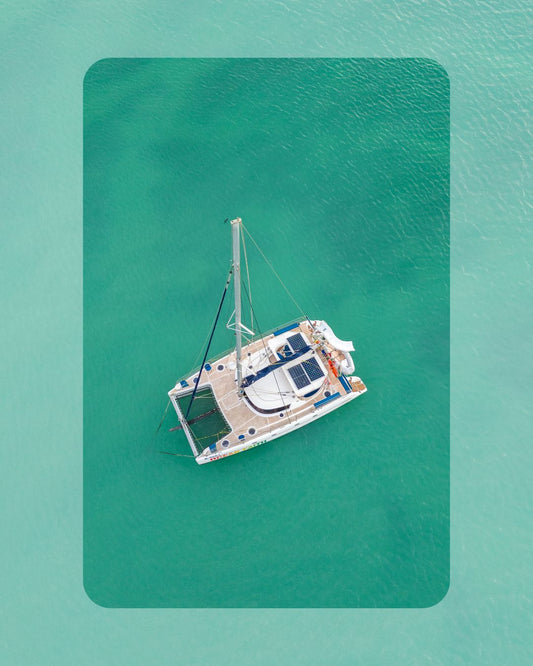 Cuadro "Travesía Azul"